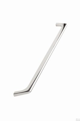 Vista 320 Metall Silber Chrom Länglicher Möbelgriff