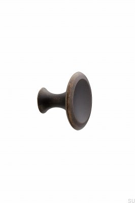 Möbelknopf Bell 42 Metall Antikbronze