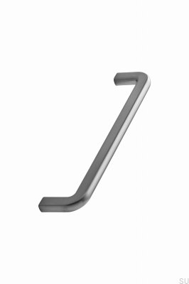 Compact 160 länglicher Möbelgriff Metall Anthrazit Gebürstet