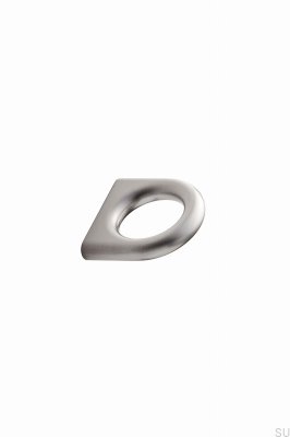 Möbelknopf Luck 32 aus Metall, silberfarben