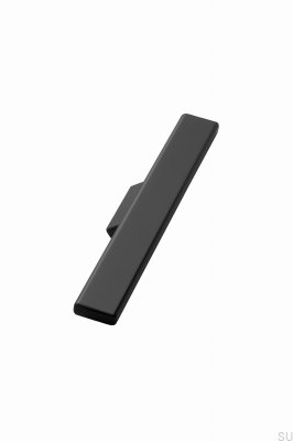 Hammer 32 länglicher Möbelgriff, Metall, mattschwarz