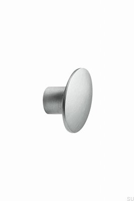 Möbelknopf Dome W/O-Ring 49,8 Metall Silber