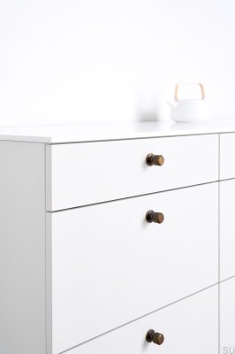 Manor Möbelknopf rund 30 Metall Antikgold