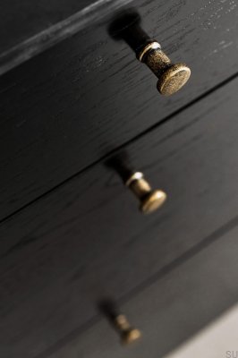 Gate 18.2 Möbelknopf aus Metall in Antikgold