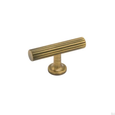 T-Bar Portland Möbelknopf Antik Bronze