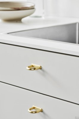 Möbelknopf D-Lite 32 Metall Gold