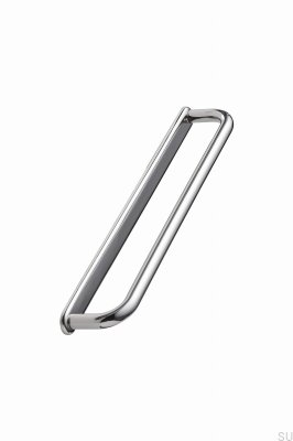 D-Lite 160 Metall vernickelter länglicher Möbelgriff