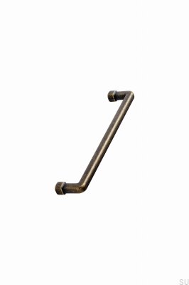 Möbelgriff Equester 160 aus Metall in Antikgold