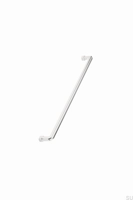 Equester 320 Länglicher Möbelgriff aus vernickeltem Metall