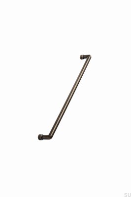 Equester 320 länglicher Möbelgriff, Metall, Antik, Gold