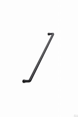 Equester 320 länglicher Möbelgriff, Metall, mattschwarz