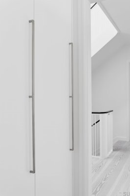 Mango 2x544 Aluminium Silber Länglicher Möbelgriff