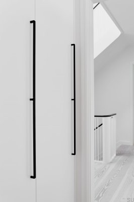 Mango 2x544 Aluminium Mattschwarz Möbelgriff