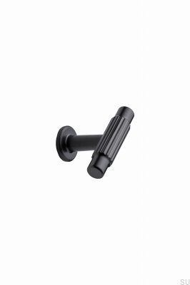 Möbelknopf Villa T 50 aus Gun-Metal-Metall