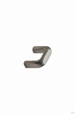 Möbelknopf Unify 32 aus Metall, silberfarben