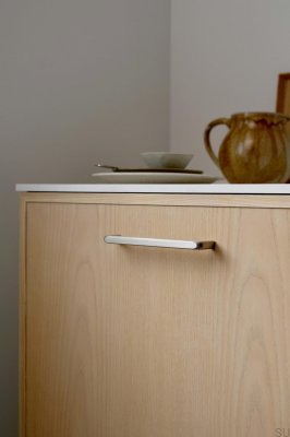 Unify 160 Metall Silber Länglicher Möbelgriff
