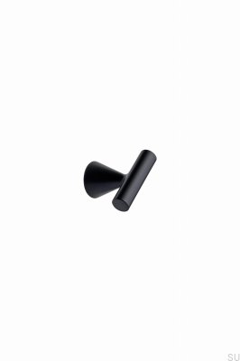 T-Bar Delta 23.5 Möbelknopf aus Metall, mattschwarz