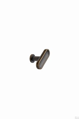 T-Bar Chateau T 52 Möbelknopf, Metall, antike Bronze