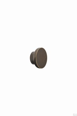 Kreis 50 Möbelknopf aus Metall in Antikbronze