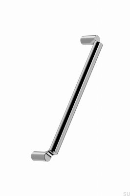 Möbelgriff Break 160 Metall Silber Chrom Länglich