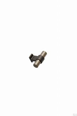 T-Bar Bond 50 Möbelknopf, gebürstetes Goldaluminium mit Antikbronze