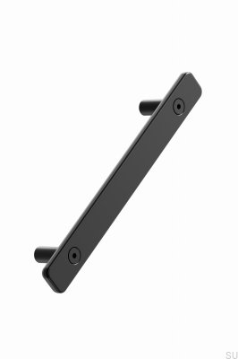 Tool 128 länglicher Möbelgriff, Metall, mattschwarz