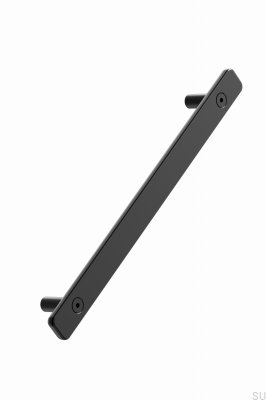 Tool 192 länglicher Möbelgriff, Metall, mattschwarz