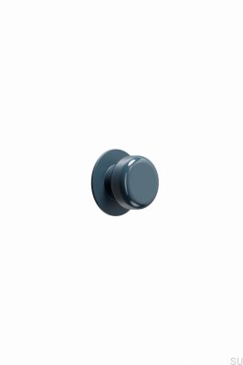 Colette 16 Metallblauer Möbelknopf