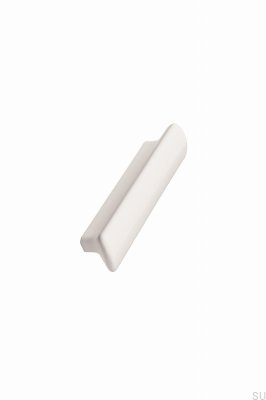 Länglicher Möbelgriff Vanilla 96 Ceramic White