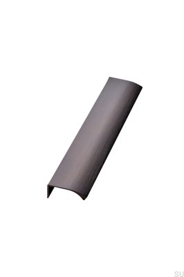 Möbelgriff Edge Straight 200 aus Aluminium in Antik-Bronze