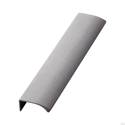Möbelgriff Edge Straight 200 Aluminium Anthrazit gebürstet
