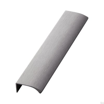 Möbelgriff Edge Straight 200 Aluminium Anthrazit gebürstet