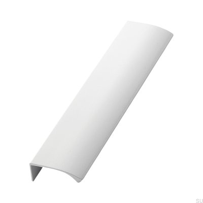 Edge Straight 200 Möbel Edge Möbelgriff Aluminium Weiß