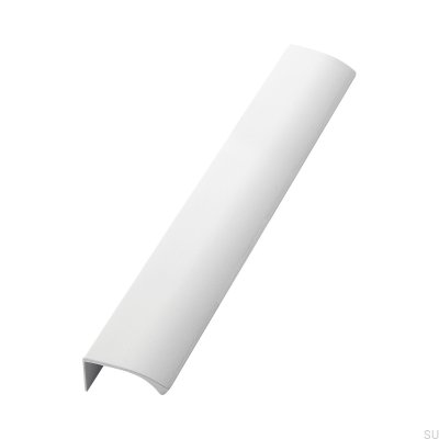 Edge Straight 350 Edge Möbelgriff Aluminium Weiß