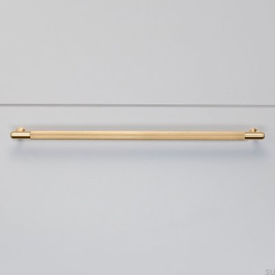Linearer, länglicher Möbelgriff aus Messing 325