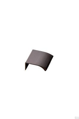 Möbelgriff Edge Straight 40 aus Aluminium in Antik-Bronze