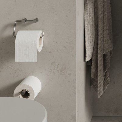 Papierhalter aus gebürstetem Edelstahl