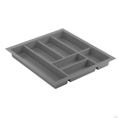 Besteckeinsatz Basic 500 Dunkelgrau 425x473mm