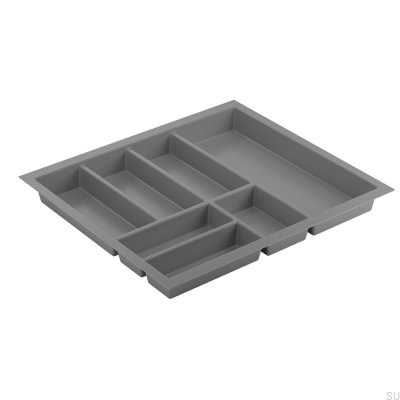 Besteckeinsatz Basic 600 Dunkelgrau 525x473mm
