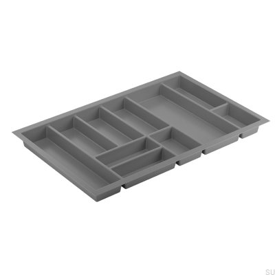 Besteckeinsatz Basic 800 Dunkelgrau 725x473mm