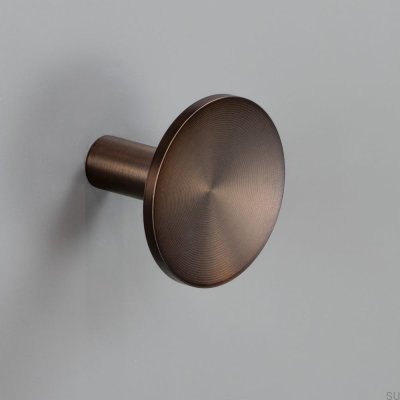 Sture 28 Wandhalter aus gebürstetem braunem Messing