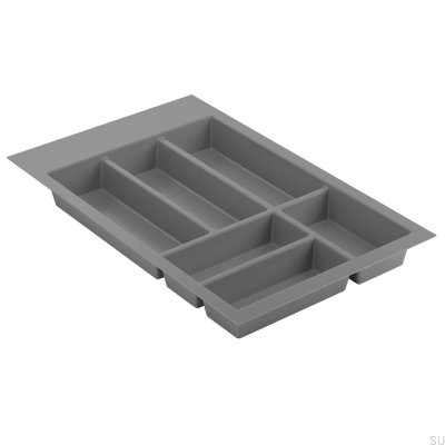 Besteckeinsatz Basic 400 Dunkelgrau 325x523mm
