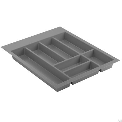 Besteckeinsatz Basic 500 Dunkelgrau 425x523mm