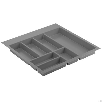 Besteckeinsatz Basic 600 Dunkelgrau 525x523mm