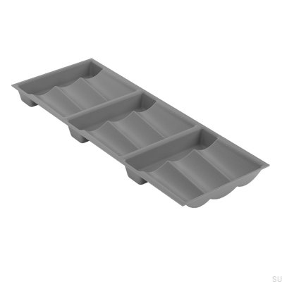 Basis-Gewürzeinsatz Dunkelgrau 155x417mm