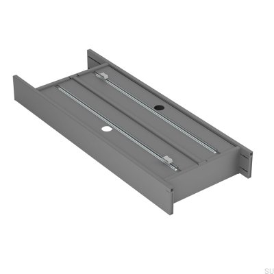 Einsatz für Folienschublade Flex Basic II Aluminium Dunkelgrau 200/550mm