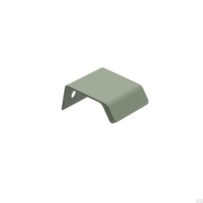 Edge Möbelgriff Side 40 Aluminium Grün