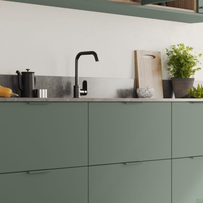 Edge Möbelgriff Side 40 Aluminium Grün