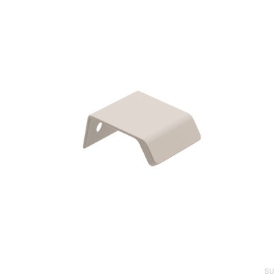 Edge Möbelgriff Side 40 Aluminium Grau