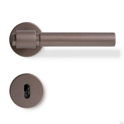 Helix Plain 200 Türgriff, Metall, dunkelbraun